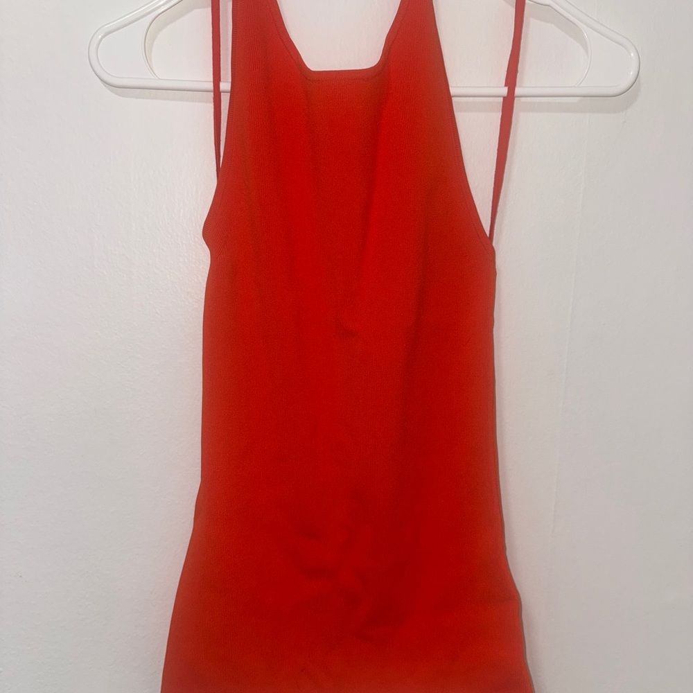 COS Vibrant Red Tank Top